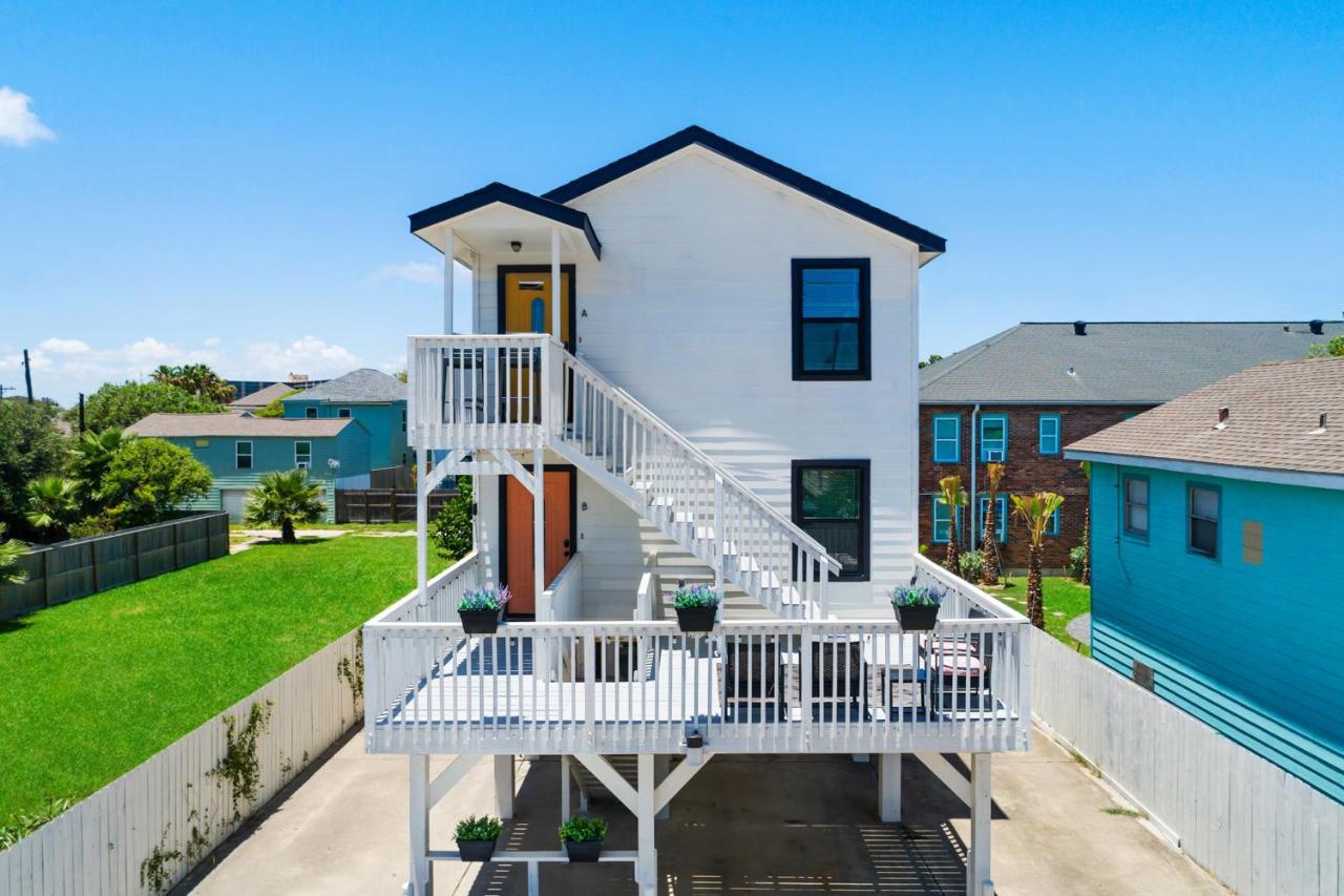 Vila Soleil House - Unit D Galveston Exteriér fotografie